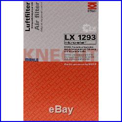 10x MAHLE / KNECHT Luftfilter LX 1293 Air Filter