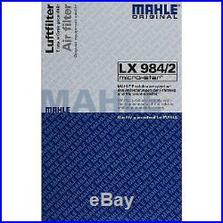 10x MAHLE / KNECHT Luftfilter LX 984/2 Air Filter