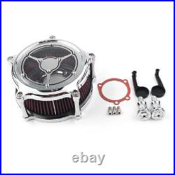 1X CNC Air Cleaner Filter Intake Fit Harley Sportster 883 447 72 1991 1992-2019