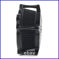 1x Motorcycle Air Filter Intake Cleaner For Harley Dyna Street Bob Softail