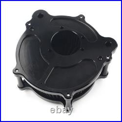 1x Motorcycle Air Filter Intake Cleaner For Harley Dyna Street Bob Softail