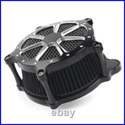 1x Motorcycle Air Filter Intake Cleaner for Harley Dyna Street Bob Softail