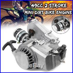 2 Stroke Engine Motor Transmission Carb Air Filter Gear Box 49CC Mini Dirt Bike