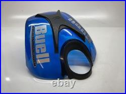 2005 Buell Lightning CityX XB9SX Air Filter/ Fuel Tank Clear Blue Cover