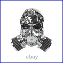 2012-2016 Skull High-Flow Air Cleaner Intake Filter Kit For FAT BOY Road Glide