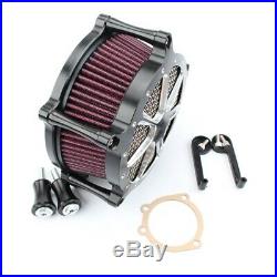 5X(Motorcycle Air Cleaner Venturi Intake Filter for Softail Custom FXST 93-8E2)