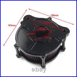 Air Cleaner Filter fit Harley Davidson Touring FLHR FLH 2008 2016 Motorcycle