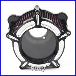 Air Cleaner Intake Filter Fit Harley Dyna Softail Fatboy Touring Glide FLHT FLHR