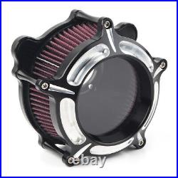 Air Cleaner Intake Filter Fit Harley Dyna Softail Fatboy Touring Glide FLHT FLHR