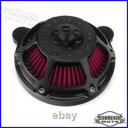 Air Cleaner Intake Filter For Harley Softail Dyna 2000-2017 Touring Street Glide