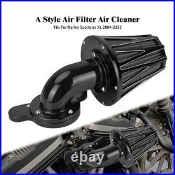 Air Cleaner Intake Filter For Harley Sportster XL883 Custom 1200 48 2004-2022