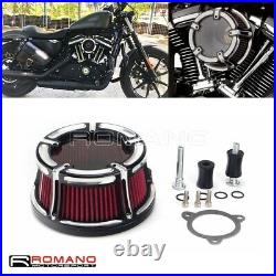 Air Cleaner Intake Filter For Harley Touring Road King Electra Glide FLHR FLHT