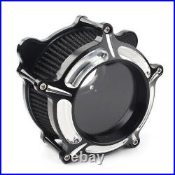 Air Cleaner Intake Filter Set Fit Harley Softail Dyna Fatboy Touring FLHR White