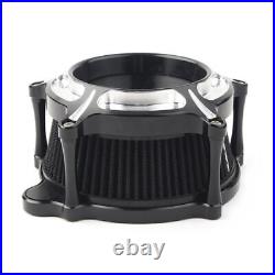Air Cleaner Intake Filter Set Fit Harley Softail Dyna Fatboy Touring FLHR White