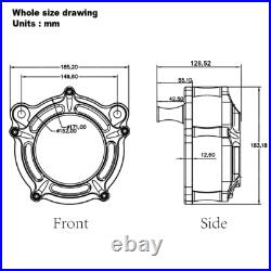 Air Cleaner for Harley Trike Road Glide FLHR FLHX FLTR 08-16 Softail 16-17