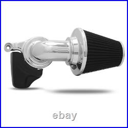 Air Cleaners Filters Chrome Cone Stage 1 For Harley M8 Touring Street Road 17UP