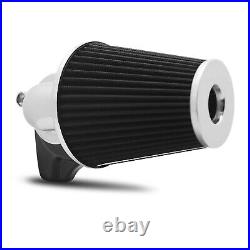 Air Cleaners Filters Chrome Cone Stage 1 For Harley M8 Touring Street Road 17UP