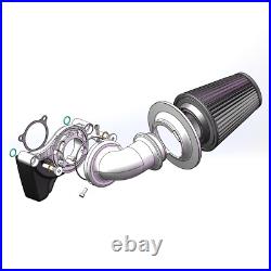 Air Cleaners Filters Chrome Cone Stage 1 For Harley M8 Touring Street Road 17UP