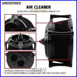Air Filter Cleaner Intake Filter Kit for Harley Street Rod XG750A 2017-2020 Blac