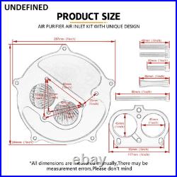 Air Filter Cleaner Intake Filter Kit for Harley Street Rod XG750A 2017-2020 Blac