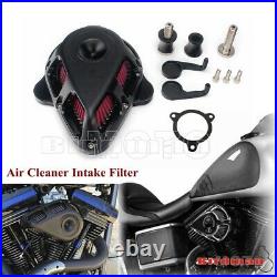Air Filter Motorcycle Air Cleaner Intake For Harley Softail Dyna Touring 08-17