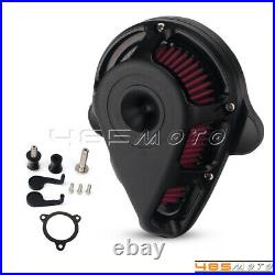 Air Filter Turbine Motorcycle Air Cleaner Intake Filter For Harley Touring 17-up