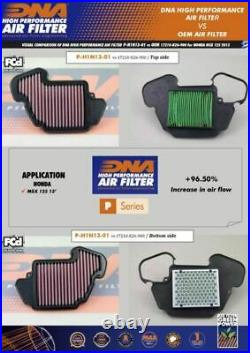 Air Induction And DNA Performance Filters for Honda Msx 125 Tuning Kit Grom