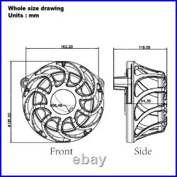 Air intake cleaner Filter For harley M8 17-24 Touring 107 114 117 Street Glide