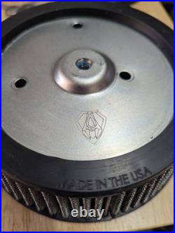 Arlen Ness Big Sucker Air Cleaner Kit 50-339 Black Sportster 1991-2022 VGC