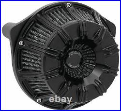 Arlen Ness Inverted Series Air Cleaner Kits 10-Gauge Black 600-009