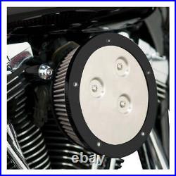 Arlen Ness Motorcycle Stage 1 Derby Sucker Air Cleaner Kit For 99-17 Twin Cam