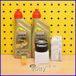 BMW G310 R/GS Oil Filter Original Air Filter NGK Castrol Power 1 Racing 10w50