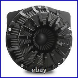 Black Air Cleaner Breather Filter for harley Touring M8 CVO FLHR softail 17-22