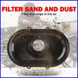 Black Air Cleaner Intake Filter For Harley Softail Slim FL 16-17 Dyna FXDLS 2017