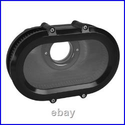 Black Air Cleaner Intake Filter For Harley Softail Slim FL 16-17 Dyna FXDLS 2017