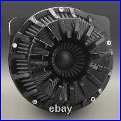 Black Air Intake Filter For Harley Sportster XLH1200 XL883L XLH 883 Iron XL1200