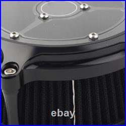 Black Clarity Air Cleaner Intake Filter for Harley Dyna Softail Touring Glide