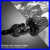Black-Cone-CNC-Gauge-Air-Cleaner-Filter-with-Gray-Intake-Element-Fits-For-Harley-01-koi