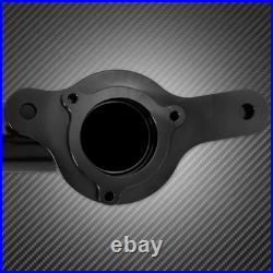Black Cone CNC Gauge Air Cleaner Filter with Gray Intake Element Fits For Harley