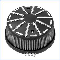 Black High Flow Intake Air Cleaner Filter Fit For Indian Vintage Chief Chieftain Black High Flow Intake Air Cleaner Filter Fit For Indian Vintage Chief Chieftain