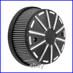 Black High Flow Intake Air Cleaner Filter Fit For Indian Vintage Chief Chieftain Black High Flow Intake Air Cleaner Filter Fit For Indian Vintage Chief Chieftain