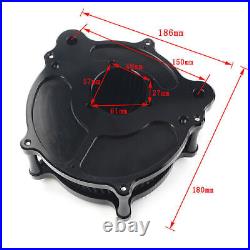 Black Motorcycle Aluminum Air Filter Cleaner For Harley Softail Touring Dyna FXR