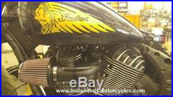 Black Plenum Performance Intake Indian Motorcycle Chief / Chieftain / Roadmaster
