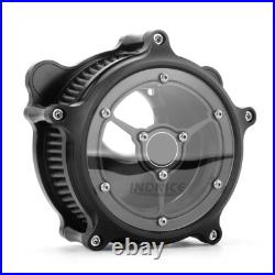 Black clarity Air intake cleaner filter For Harley road king 08-16 Softail 16-17