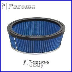 Blue Motorcycle Replacement Air Filter Blue For Harley FXDSE2 FLSTFI 2007 2008