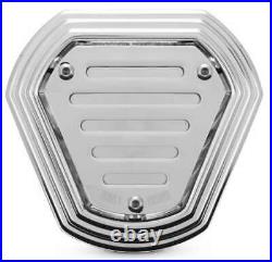 Burly Brand Hex Air Filter Air Cleaner Kit Chrome B09-0009C