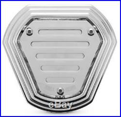 Burly Brand Hex Air Filter Air Cleaner Kit Chrome B09-0011C