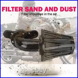 CNC Air Cleaner Filter Gray Intake For Harley Sportster XL Iron 48 72 2004-2022