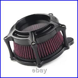 CNC Air Cleaner Intake Filter Fit Harley Dyna Softail Fatboy Touring Glide FLHT