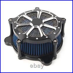 Filtre à Air De Remplacement Pour Moto Harley Touring, Dyna, Softail, Sportster - Élément Intérieur Gris/rouge/bleu